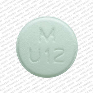 M U12 Pill Green Round 11mm Pill Identifier Drugs Com