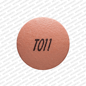 Pill T011 Pink Round is Nifedipine Extended-Release