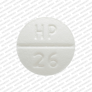 Verapamil hydrochloride 80 mg HP 26 Front