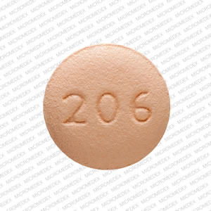 IG 206 Pill Images (Beige / Round)