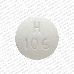 Hydroxyzine hydrochloride 25 mg H 106 Front