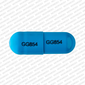 Dicloxacillin sodium 250 mg GG854 GG854