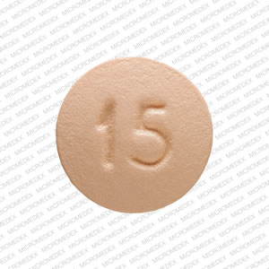 Enablex 15 mg DF 15 Back