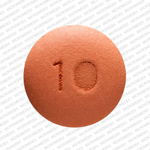 Felodipine extended release 10 mg G19 10 Back