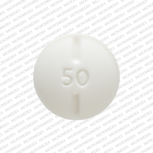 Synthroid 50 mcg (0.05 mg) SYNTHROID 50 Back