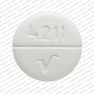 Methocarbamol 500 mg 4211 V Front