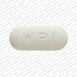 Chlorzoxazone 500 mg WPI 39 68 Front