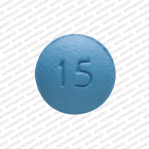 Morphine sulfate extended-release 15 mg 15 M Back