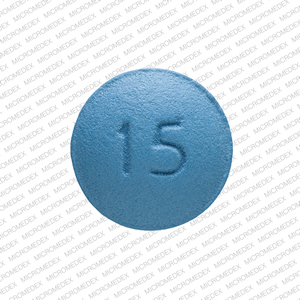 Morphine sulfate SR 15 mg 15 M Back