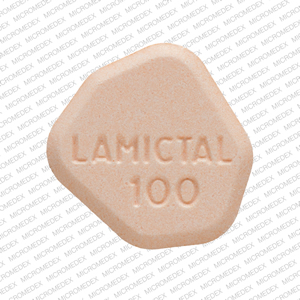 Lamictal 100 mg LAMICTAL 100 Front