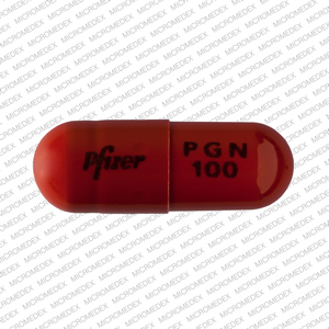 Pregabalin 100 mg Pfizer PGN 100
