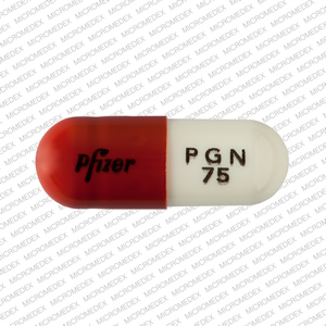 Lyrica 75 mg Pfizer PGN 75