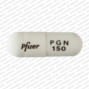 Lyrica 150 mg Pfizer PGN 150