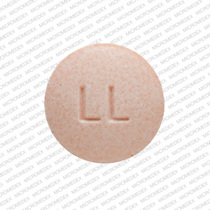 Hydrochlorothiazide and lisinopril 25 mg / 20 mg B03 LL Front