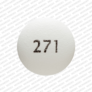 Oxybutynin chloride extended-release 10 mg KU 271 Back