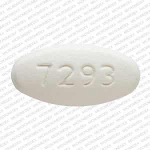 Levofloxacin 750 mg TEVA 7293 Back