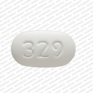 Irbesartan 75 mg HH 329 Back