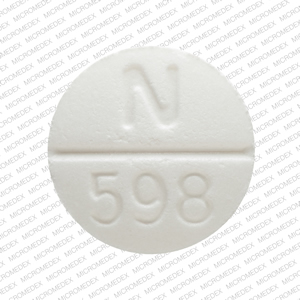 Doxazosin mesylate 8 mg N 598 8 Front