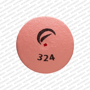 Glipizide extended-release 5 mg Logo 324 Front