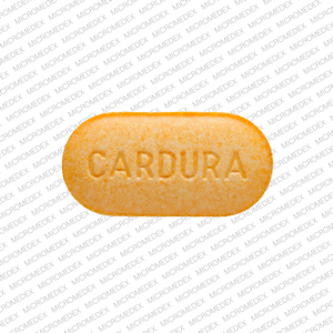 Doxazosin mesylate 2 mg CARDURA 2 mg Front