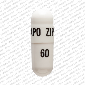 Ziprasidone hydrochloride 60 mg APO ZIP 60