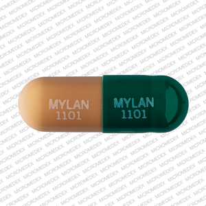 Prazosin hydrochloride 1 mg MYLAN 1101 MYLAN 1101