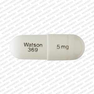 Loxapine succinate 5 mg Watson 369 5 mg