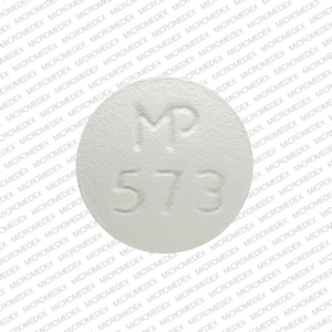 Doxycycline hyclate 20 mg MP 573 Front