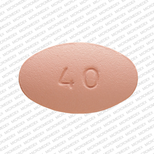 Crestor 40 mg CRESTOR 40 Back