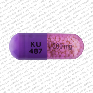 Verapamil hydrochloride extended-release 300 mg KU 487 300 mg