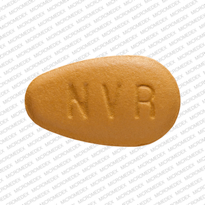 Pill NVR DX Orange Egg-shape is Diovan