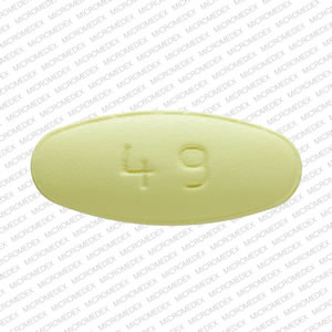 Hydrochlorothiazide and losartan potassium 25 mg / 100 mg E 49 Back