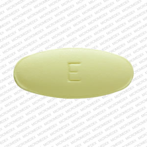 E49 Pill Yellow Round - Pill Identifier