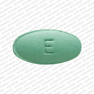 Losartan potassium 50 mg E 46 Front