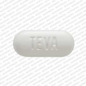 Pill TEVA 7465 White Capsule-shape is Irbesartan