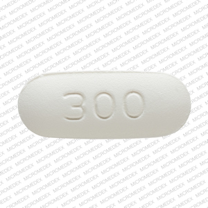 Pill 300  White Capsule/Oblong is Quetiapine Fumarate