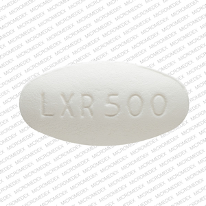 Levetiracetam extended release 500 mg APO LXR 500 Back