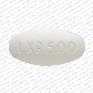 Levetiracetam extended release 500 mg APO LXR 500 Back