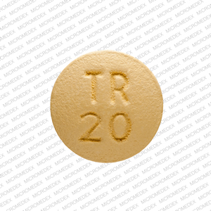 Trospium chloride 20 mg APO TR 20 Back