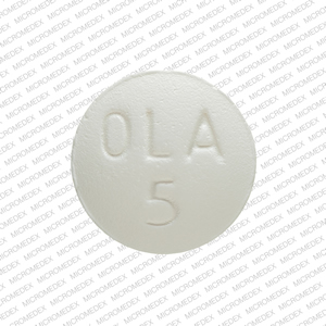 Olanzapine 5 mg APO OLA 5 Back