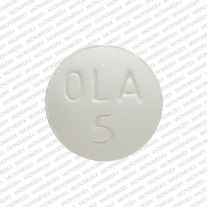 Olanzapine 5 mg APO OLA 5 Back