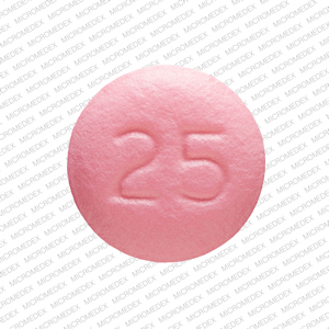 Paroxetine hydrochloride controlled-release 25 mg GSK 25 Back