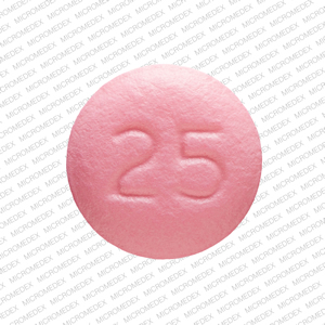 Paroxetine hydrochloride extended-release 25 mg GSK 25 Back