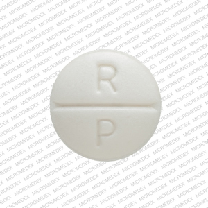 R P 10 Pill Images White Round