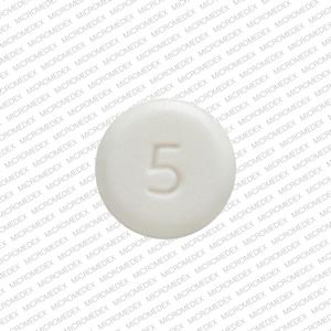 Oxycodone hydrochloride 5 mg R P 5 Back