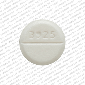 Diazepam 2 mg TEVA 3925 Back