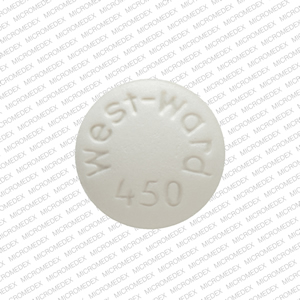 Phenobarbital 30 mg West-Ward 450 Front