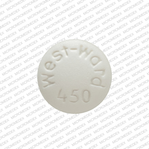 Phenobarbital 30 mg West-Ward 450 Front