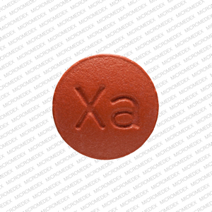 Xarelto 15 mg Logo 15 Xa Front