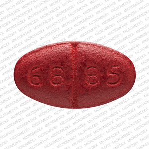 Pill 68 85 Maroon Oval is BiferaRx